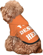 Dog Clothes, Custom Dog Hooded Sweatshirt, Personalized Pet Costume Robe Shirt - Image 6