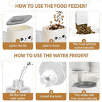 2-in-1 Gravity Pet Feeder & Water Dispenser - Image 6