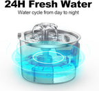 Cat Water Fountain Advanced 304 Stainless Steel 2.2L/74oz - Image 5