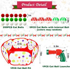 Mity rain Cat Ball Pit with Balls Included, Interactive Toy - Image 6