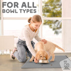 Dog Food Mat - 24x15 Raised Edges Dogs Mat - Image 6