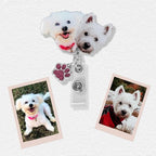 callie Personalized Pet Portrait Badge Reel - Image 2
