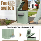 Dog Poop Trash Can for Outside & Indoor, 5L/1.3Gal Small Pet Waste Bin - Image 4