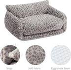 Hollypet Cat Bed Fluffy Plush Mutifuctional Double-Layer Soft Pet Couch - Image 5