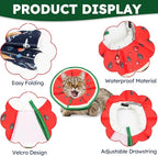 Cat Cone Collar Soft, Waterproof Cat Recovery Collar After Surgery, Adjustable - Image 2