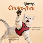 Dooradar Cat Harness and Leash Set, Escape Proof Safe Adjustable Kitten Vest - Image 2