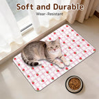 Dog Food Mat for Bowls, Absorbent Quick Dry Dog Cat Mats for Food and Water - Image 4