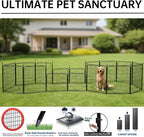 Portable Dog Crates & Playpen, Indoor/Outdoor, Easy-Carry Straps, One Door - Image 4