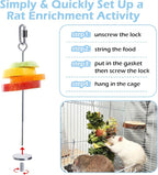 2Pcs Rat Enrichment Toys, 304 Stainless Steel Rat Foraging Toy - Image 3