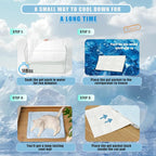 Two Uses'Cat Mat, Self Warming&Cooling Cat Mat.12 * 20in- Cooling Cat Pad - Image 5