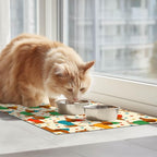 Cute Dachshund Dogs Pet Food Mat Spill-Proof Pet Feeding Mat - Image 3