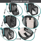 PetAmi Dog Cat Backpack Carrier, Expandable Pet Carrier Backpack - Image 3