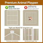 20 Panels Small Animal Playpen, Pet Playpen, C&C Cage - Image 6