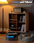 Cat Water Fountain Pet Fountain: Cat Water Dispenser - 108oz/3.2L Automatic Pet - Image 5