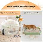 3-in-1 Cat Litter Box Enclosure - Image 3