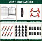 Dog Playpen Outdoor, 16 Panels 40" High Metal Dog Fence - Image 2
