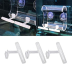 Bird Stand 6 Pieces Perches Clip to Window Feeders Training Tool Toy - Image 2