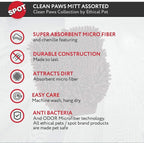 SPOT Clean Paws Chenille Microfiber Dog Towel Mitt - Image 10