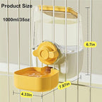 35oz Rabbit Water Bottle, Pet Hanging Automatic Water Dispenser - Image 4
