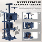 Heavy Duty Cat Tree Tower, Cat Condo, Hanging Ball - Image 4