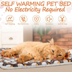 VitalCozy 2 Pack Self Warming Cat Mat Self Heating Pad Bed Reversible Machine - Image 3