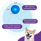 Outward Hound by Planet Dog Lil' Snoop Dog Toy – Treat‑Dispenser Puzzle Ball - Image 3