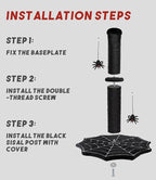 Gothic Cat Scratching Post - Image 8