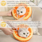 ANWA Adjustable Cat Cone Collar Soft, Cute Cat Donut Collar After Surgery - Image 5