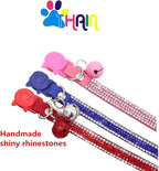 THAIN Basic Adjustable Cat Collar Bling Diamond Breakaway - Image 4