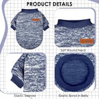 1 Pc Dog Sweaters for Small Dogs Girl Boy Winter Fleece Clothes Warm Soft Dog - Image 3