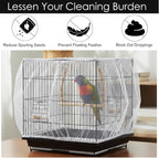 Bird Cage Seed Catcher, Universal Adjustable Birds Cages Cover Net Liner - Image 4