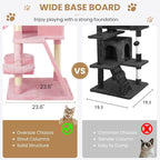 SHA CERLIN 65in Larger Cat Tree Tower Condo - Image 6