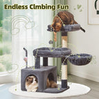 Taoqimiao MS043G Cat Tree, 32.2-Inch Cat Tower - Image 7