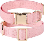 TDTOK Stylish Leather Dog Collar, Comfortable Soft PU Leather Dog Collars by Getthegoodstuff