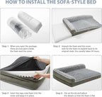 BFPETHOME Orthopedic Dog Beds for Large Dogs-Waterproof Sofa Pet Bed - Image 5