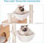 Hey-brother Cat Tree with Litter Box Enclosure, Modern Cat Tower - Image 5