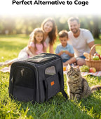 Morpilot Pet Travel Carrier Bag, Soft-Sided Dog Carrier Cat Carrier Pet Carrier - Image 8