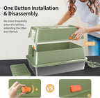 Stainless Steel Cat Litter Box - Image 3