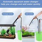 AQQA Electric Aquarium Gravel Cleaner, 6 in 1 Automatic Fish Tank Cleaning - Image 6