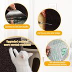 Cat Scratch Mat, 118.5"x17.4" Trimmable Self-Adhesive Cat Scratch Furniture - Image 7