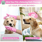 Bath Grooming Kit for Pets, Dog and Cat Grooming Supplies, Dematting Comb for - Image 6
