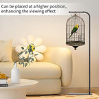 TBTFW 67 Inch High Hanging Bird Cage Stand, Bird Feeder Stand - Image 4