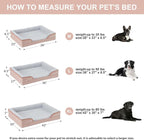 Orthopedic Dog Bed for Large Dogs, Egg Crate Foam Bed for Large Dogs, Equipped - Image 4