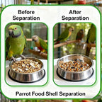 Bird Food Electric Separator, Bird Cage Cleaner, Pet Hair Collector, Mini USB - Image 3
