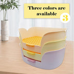 15.1"X11.0" Large Rabbit Litter Box, Plastic Square Rabbits Potty Trainer - Image 6