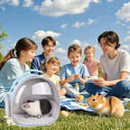 Portable Small Animal Backpack Travel Breathable Pet Carrier Bag Cages - Image 6