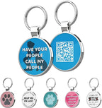 MYLUCKYTAG QR Code Pet ID | Personalized Dog & Cat Collar Tag | Online Profile by MYLUCKYTAG