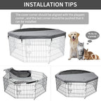 PETIME Top Cover Sun/Rain Proof Provide Shade and Security - Image 5