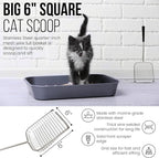 Sand Dipper Cat Poop Scooper & Chicken Poop Scooper - Image 4