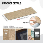 Cat Scratch Mat for Couch, Wall & Cat Tree – 78.7" Trimmable Self-Adhesive Cat - Image 2